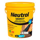 Neutrol Acqua Tinta Asfáltica 18 Lts Vedacit