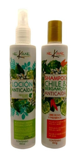 Set Nekane Anticaida Shampoo Chile Y Locion Anti-caida