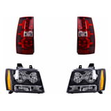 Paq Calaveras Y Faros Chevrolet Suburban 2007/2014 Depo