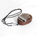 8 Teclas Mini Kalimba Exquisito Dedo Pulgar Piano Marimba Mu