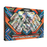 Pokemon Tcg: Shiny Tapu Koko Premium Gx Box Con Una Tarjeta 