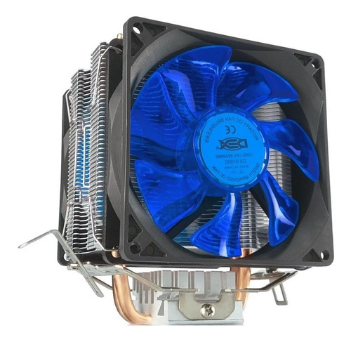 Cooler Duplo Led Fan Pc Intel Amd 775 1151 1155 Am3+ Am4