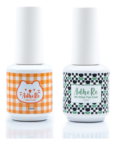 Kit Base Top Coat Esmaltes Semipermane - mL a $2082