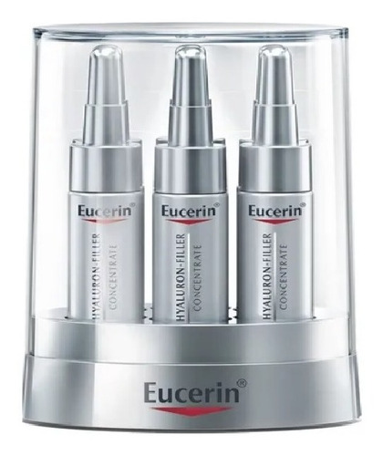 Eucerin 6 Ampolletas 5ml Ácido Hialurónico Hyaluron Filler