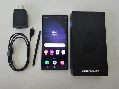 Samsung Galaxy S23 Ultra 512gb Negro + Cable Y Caja