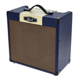 Amplificador De Guitarra Electrica Cort Cm30r 30w Reverb Color Azul