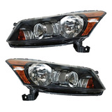 Set 2 Faros Honda Accord 08_12 Generica