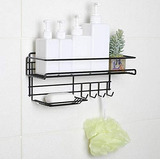 Estante De Metal Organizador Cocina Baño Con Adhesivo