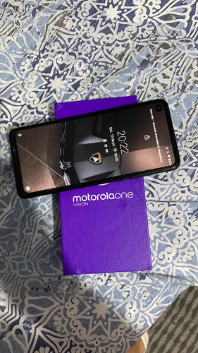 Celular Motorola One Vision 64 Azul