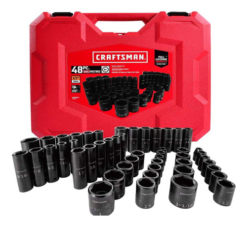 Juego De 48 Dados De Impacto Craftsman Cmmt16548