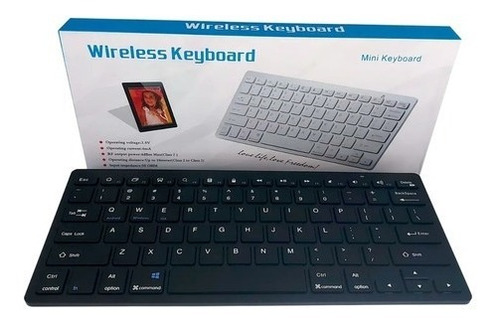 Mini Keyboard - Teclado Bluetooth Para Cel/tabl/comp Bk1280