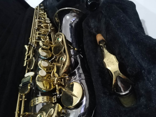 Saxofone Eagle Alto Black Ônix Sa 500 .