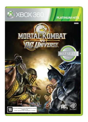 Jogo Mortal Kombat Vs. Dc Universe - Xbox 360