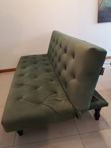 Sillon Cama Pana Verde