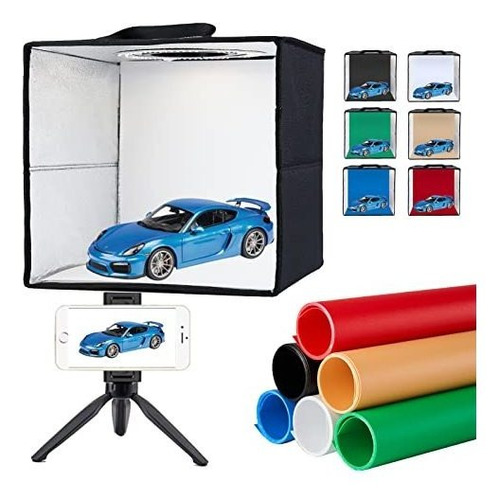 Caja De Luz Zkeezm Fotografía 12 X12 Con 3000-6500k Bi-colo