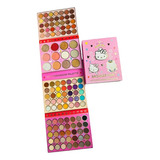 Set De Maquillaje Hello Kitty 119 Tonos, Labial Hello Kitty