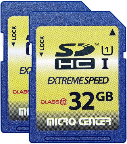 Tarjeta De Memoria Inland, 32 Gb, Sdhc, Clase 10, 2 Unidades