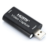 Capturadora De Video Hdmi Tipo Usb