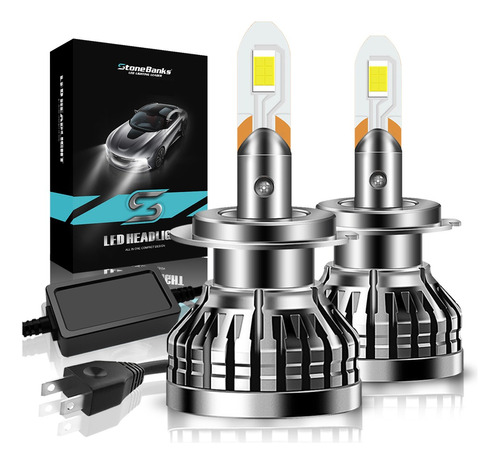 Kit De Faro Led Para Coche H7 6000k Csp Canbus 80w 18000lm