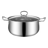 Sopa Pan Stock Pot, Cocina Camping Picnic Vajilla, Acero