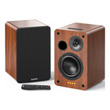 Saiyin Bluetooth Bookshelf Speakers, 40w X 2 Powered Tv Spe.