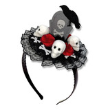 2023 Día De Muertos Diadema Calavera Mexicana, Cemente...