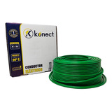 Cable Electrico Cca Unipolar Konect Calibre 8 Verde 100 M 