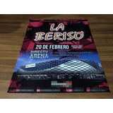 (pc615) Publicidad La Beriso * Directv Arena * 2016