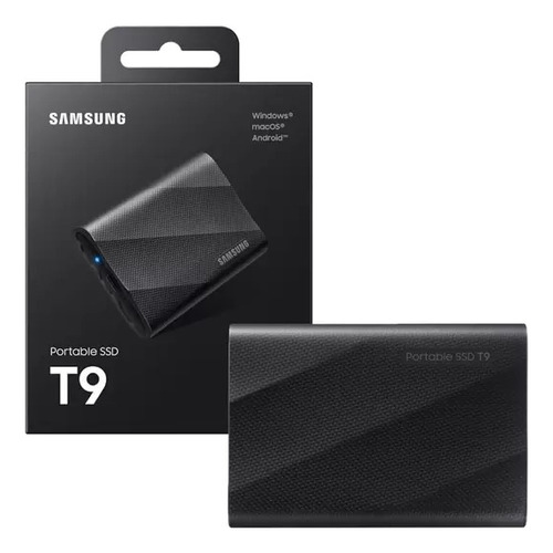 Hd Ssd Externo 1tb Samsung T9 Usb 3.2 - 2gb/s Windows, Ios, Android, Ps5, Xbox