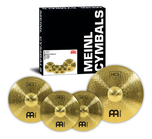 Set De Platillos Meinl Hcs141620 Hh-cr-rd Oferta!