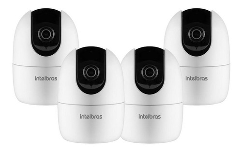 4 Câmeras Wi-fi 360° Full Hd Im4 C Intelbras Mibo