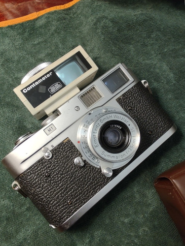 Leica M1, Telémetro Zeiss Voigtlander. Óptica Leitz 35mm 