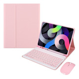 Capa + Teclado + Mouse Para iPad 10.2 7, 8 E 9 Geração