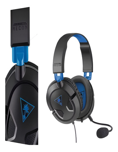 Diadema Turtle Beach Recon 50p Ps4 Azul Negro