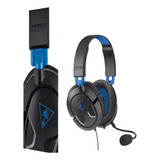 Diadema Turtle Beach Recon 50p Ps4 Azul Negro