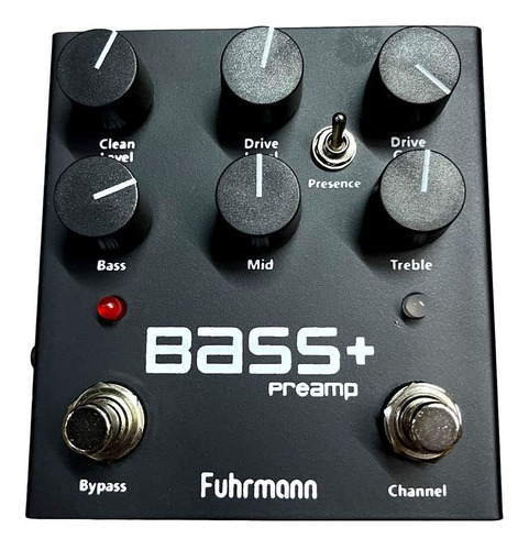 Pedal Baixo Fuhrmann Bass Plus Preamp Ba-01