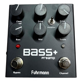 Pedal Baixo Fuhrmann Bass Plus Preamp Ba-01