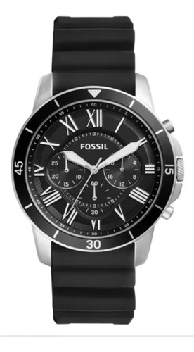 Relógio Fossil Masculino Fs5254 - Preto