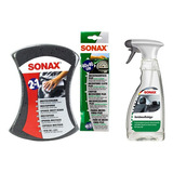 Kit Sonax* Esponja  + Microfibra Int + Limpia Tapizados 