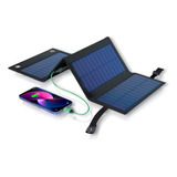 Carregador Solar 20w Painel Solar Dobrável Com Porta Usb +nf