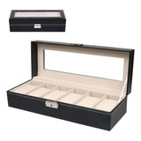 Caja Organizadora Relojes Caja Guardar Reloj Caja 6 Espacios Adkar Shop