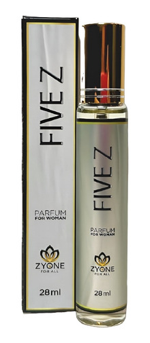 Perfume Feminino Mulher - Five Z 28ml - Ótima Fixação - Grife Importada - Floral Amarelo - Íris -amadeirado