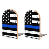 Hon-lally American Blue Line Usa Police Stars Flag Pattern