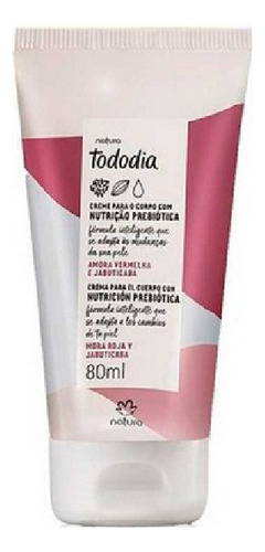 Natura Crema Hidratante Corporal 80ml Nuez Pecan Y Cacao