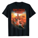 Playera Con Póster Vintage De Star Trek, La Ira De Khan