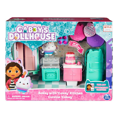 Gabby's Dollhouse Bakey With Cakey Cocina Para Muñecas De Pasteles | Meses sin interés