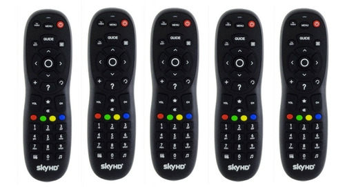 5 Pzas. Control Remoto Sky Hd Rc01m Nuevo Original Puebla