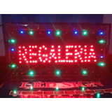 Cartel Led Regaleria, Abierto, Ofertas, O El Que Quieras