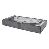 Organizador Guardarropa Caja Bajo Cama Plegable Tela Visor 