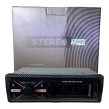 Stereo Auto 1 Din Frente Fijo Mp3 Bt Fm Usb Rca 